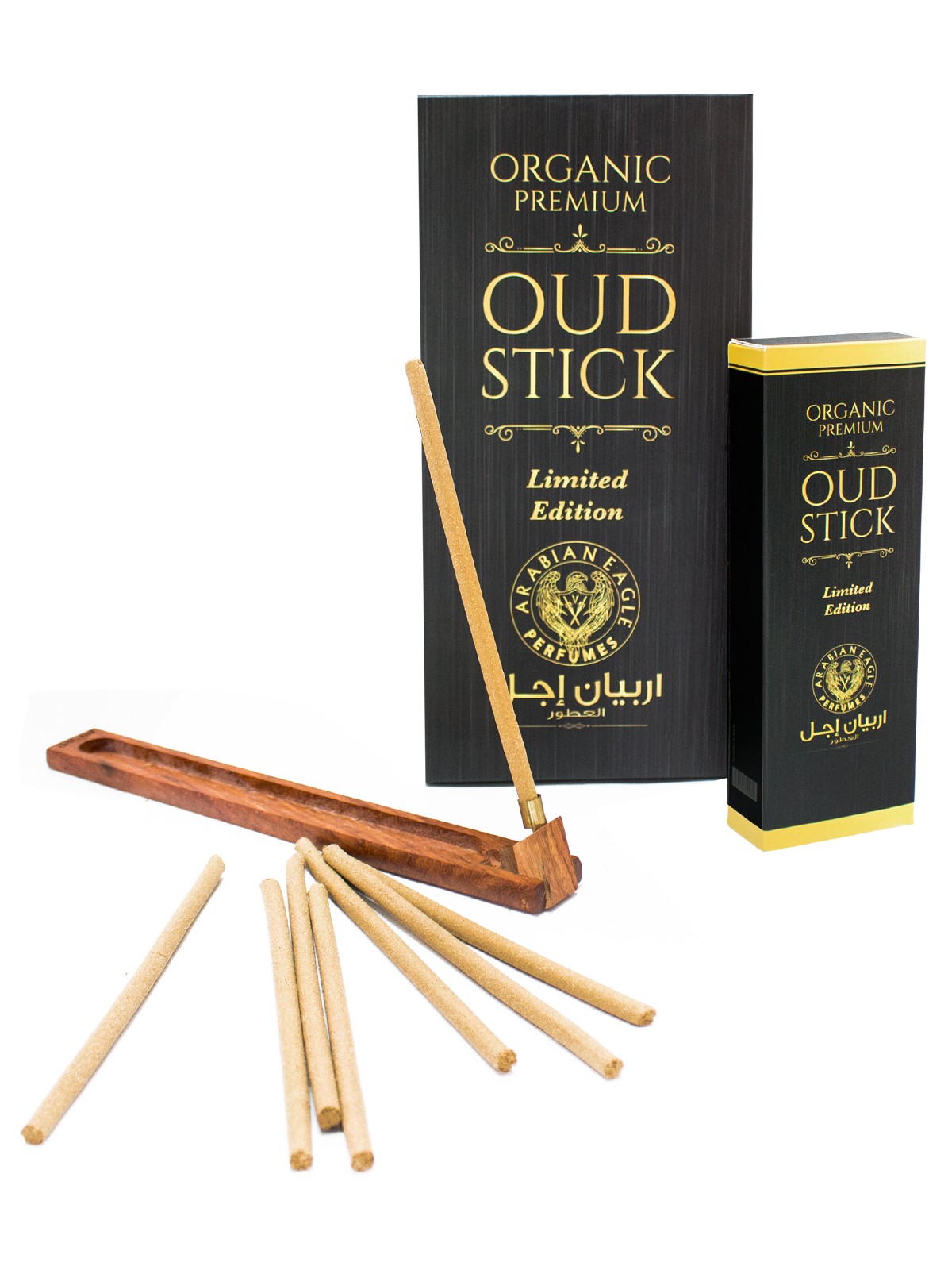 Arabian Eagle Fragrance Sticks Organic Premium Oud Limited Edition 6MM Set