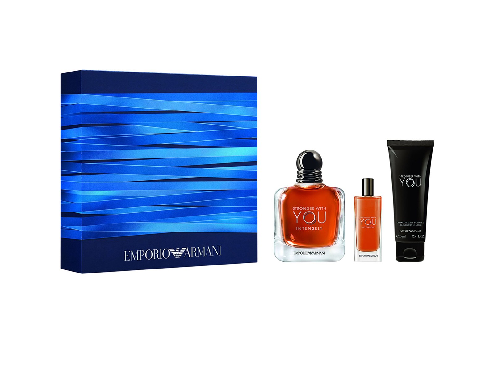 Armani Stronger With You Intensely Pour Homme EDP 100ML Set